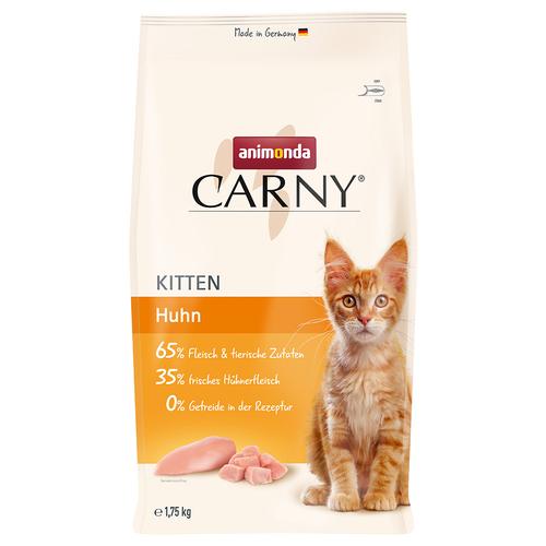 1,75kg animonda Carny Kitten Huhn Katzenfutter trocken