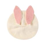 TAIAOJING Baby Beanie Knit Ski Hat Baby Girls Boys Soft Warm Knit Hat Winter Patchwork Rabbit Ear Cap Hat