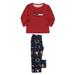 KBKYBUYZ Christmas Parent-Child Outfit Child Long Sleeve Parent-Child Outfit Printed Housewear Pajama Suit Top+Pants Suit (Child) Parent-Child Outfit