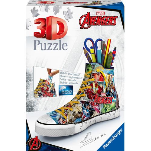 3D-Puzzle RAVENSBURGER ""Sneaker Avengers"" Puzzles bunt Kinder Made in Europe, FSC - schützt Wald weltweit