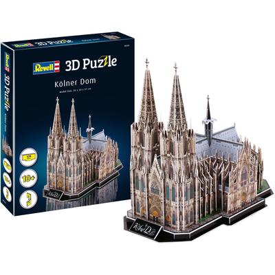 3D-Puzzle REVELL "Kölner Dom" Puzzles braun Kinder