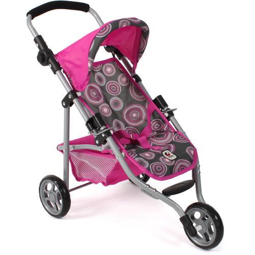 "Puppenbuggy CHIC2000 ""Jogging-Buggy Lola, Hot Pink"" Puppenwagen pink (hot pink) Kinder Puppenwagen -trage"