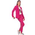 Hosenanzug RICK CARDONA BY HEINE Gr. 38, Normalgrößen, pink Damen Anzüge Hosenanzüge Kostüme
