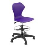 Marco Apex Series Drafting Chair in Indigo | 28 H in | Wayfair 38203-32BK-APU