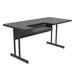 Correll, Inc. Computer Table Wood/Metal in Gray | 29 H x 48 W x 30 D in | Wayfair BL3048-55