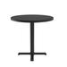 Correll, Inc. Correll 48 Round Café & Break Room Bistro Table Granite Thermal Fused Laminate Top, Cast Iron Base, Tops Made in The USA | Wayfair