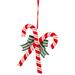 Northlight Seasonal 5.25" Red & White Candy Cane Christmas Ornament in Green/Red/White | 5.25 H x 4.25 W x 0.75 D in | Wayfair NORTHLIGHT GB94389