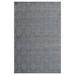 White 93 x 60 x 0.2 in Area Rug - Latitude Run® Handmade Hand Tufted Modern Geometric Gray/Ivory Rug Nylon/Wool | 93 H x 60 W x 0.2 D in | Wayfair