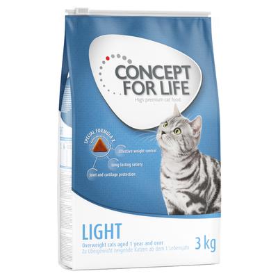 3x3kg Concept for Life Light Adult - Croquettes pour chat