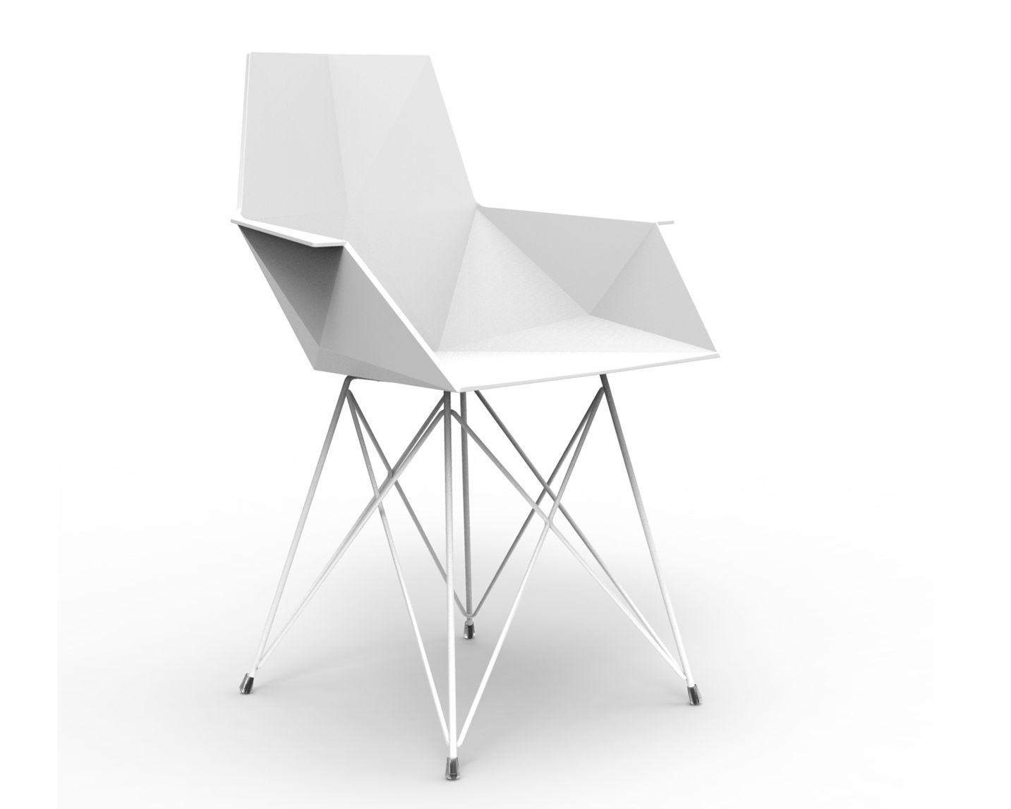 Vondom »FAZ« Outdoor Stuhl mit Armlehne White Image