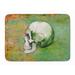 The Holiday Aisle® Donnika Day of the Dead Skull Bath Mat Memory Foam in Green | 27 H x 19 W x 1 D in | Wayfair 4F23B905AA0D48AF8D99985D627D5E42