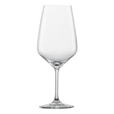 6x Bordeaux Rotweinglas Füllstrich 0.2 Liter »Taste« 656 ml rot, Zwiesel Glas, 23.7 cm