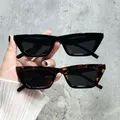 Lunettes de soleil œil de chat pour femmes nouvelle mode marque de styliste vintage carré petit