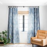 1-piece Blackout Delancy Cornflower Blue Made-to-Order Curtain Panel