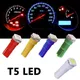 Ampoules de tableau de bord de voiture LED Wedge lampe rouge éclairage intérieur source de