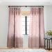 1-piece Sheer Geometric Orb Pattern Vi Made-to-Order Curtain Panel