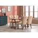 Contemporary Style Comfortable Upholstered Velvet Set of 2 Dining Chairs with Solid Wood Frame and Wood Legs for Dining Room