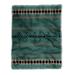 Sheila Wenzel-Ganny Forest Green Mudcloth Made To Order Throw Blanket