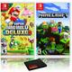 New Super Mario Bros. U Deluxe + Minecraft Nintendo Switch