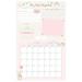 JAM Gold and Pink Baby Calendar Family Tree 11 Width x 18 Height