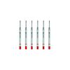 Monteverde Ballpoint Pen Refill Fine Point Red Ink 6 Pack (P423RD)