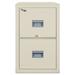 FireKing 2 Drawers Vertical Lockable Filing Cabinet