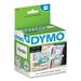 New DYMO LabelWriter Address Labels 1.25 x 2.25 White 1 000 Labels/Roll