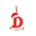 YUEHAO Christmas Ornaments Clearance Hangs Personalized Christmas 26 Letter Ornaments Personalized Christmas Letter Decorations Home Decor