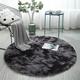 Ultra Soft Round Area Rugs Circle Shag Rug for Living Room Modern Indoor Shaggy Throw Rug Cute Circular Area Rugs for Bedroom Dorm Girls Kids Nursery Rug