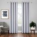 White Blackout Curtains for Bedroom 95 Inch Length 2 Panels Set - Rod Pocket Curtains Drapes 52W x 95L Inch White 2 Drapes