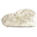 VerPetridure Love Imitation Wool Carpet Pet Blanket Heart Shape 40X50Cm (White Gray) Wool Imitation Sheepskin Rugs Faux Non Slip Bedroom Shaggy Carpet Mats