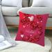 CFXNMZGR Pillow Case Valentine Home Decor Cushion Cover Survived Family Pillowcase Throw Pillow Cover Valentines Day Decorations