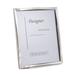 Silver Tone 5 x7 Picture Frame with Easel Back.