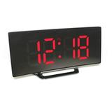 LED Wecker Digital Alarm Digital Clock Large Display Multifunctional Alarm Clock For Bedroom Livingroom Modern Desk Clock Electric Alarm Clock Red