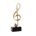 Frcolor Note Music Christmas Musical Ornaments Statue Resin Figurines Favors Party Table Ornament Collectible Charm Instrument