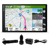 Garmin DriveSmart 86 8 Car GPS Navigator Bright Crisp High-Res Maps Voice Assist with Power Pack