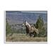 Stupell Industries Wild Horse Southwestern Landscape Canyon Cliffs 11 x 14 Designed by Larry McFerrin