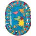 Hands Around the World 5 4 x 7 8 Oval area rug in color Multi