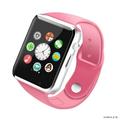 Smart Watch Pink Wireless Bluetooth Watches A1 Wrist Watches Phone Mate for Android for women man