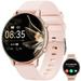 Carkira Smart Watch with Answer and Make Calls 2023 Latest 1.95-inch HD DIY Dialing Activity Tracker Waterproof Fitness Watch Pink