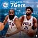 "Calendrier mural Philadelphia 76ers 2023 12 x 12 pouces - unisexe Taille: No Size"