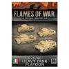 Flames of War WW2: Italian - P26/40 Heavy Tank Platoon