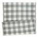 Contemporary Home Living 4 x 6 Buffalo Check Rectangular Outdoor Area Throw Rug - Gray and White