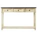 Hassch Console Table Sofa Table With Drawers For Entryway With Projecting Drawers And Long Shelf (Beige)