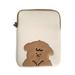 Naierhg Notebook Case Waterproof Anti-scratch Cute 11/13/15 Inch INS Cartoon Bear Girls Laptop Bag for Outdoor
