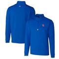 Men's Cutter & Buck Royal Ole Miss Rebels Traverse Stretch Quarter Zip-Pullover Top