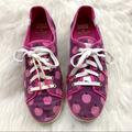 Kate Spade Shoes | Kate Spade X Keds Apple Print Sneakers | Color: Pink/Purple | Size: 9.5