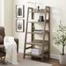 Tracey Ladder Bookcase by Linon Home Décor in Grey