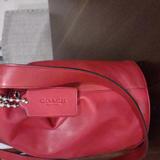 Coach Bags | Coach Bleeker Duffle Bag Leather | Color: Black/Red | Size: Os