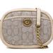 Coach Bags | Coach Small Camera Bag Crossbody In Signature Jacquard | Color: Cream/White | Size: Small